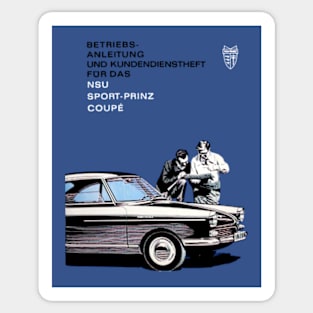 NSU PRINZ - advert Sticker